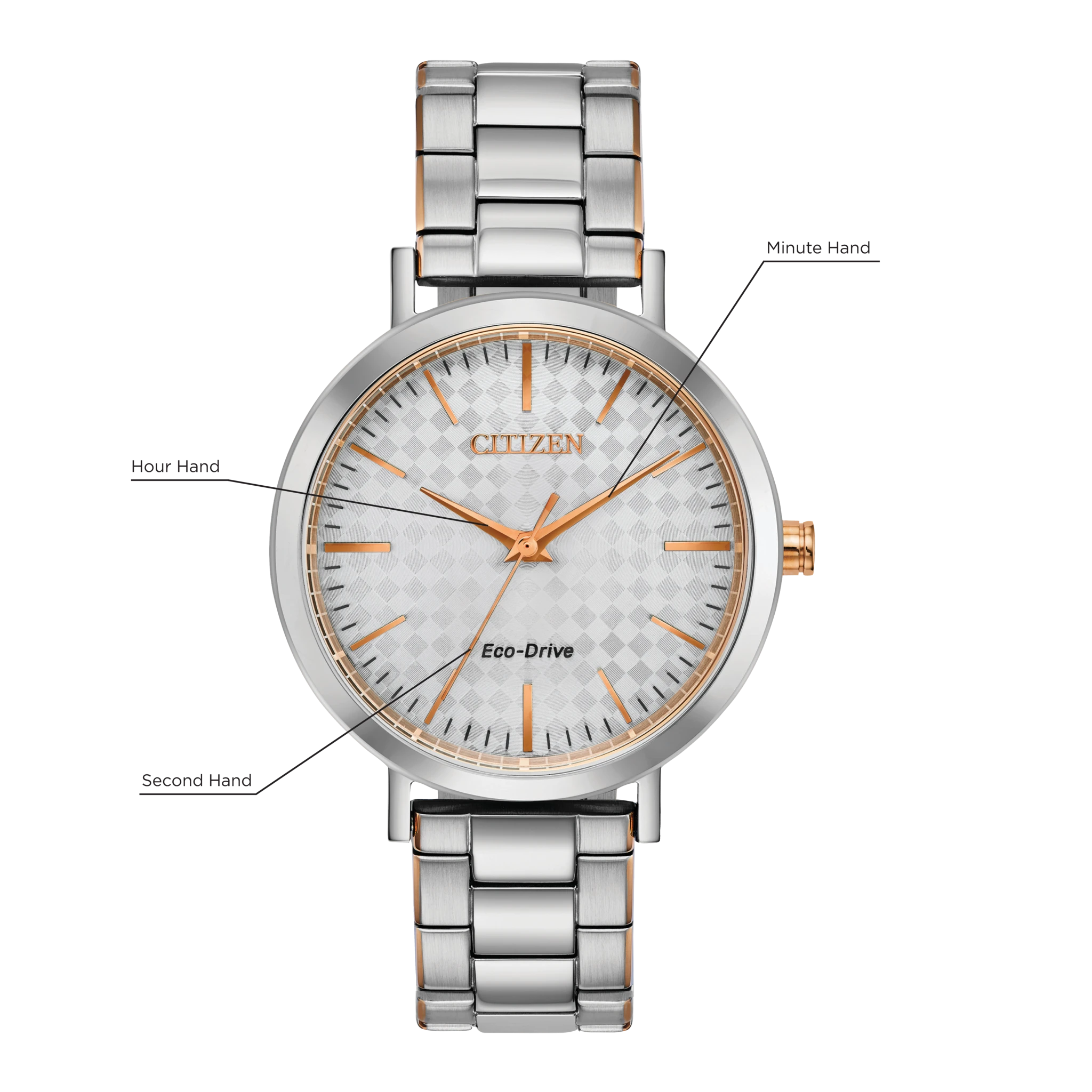 Citizen LTR Eco-Drive Silver Stainless Steel Watch | CITIZEN